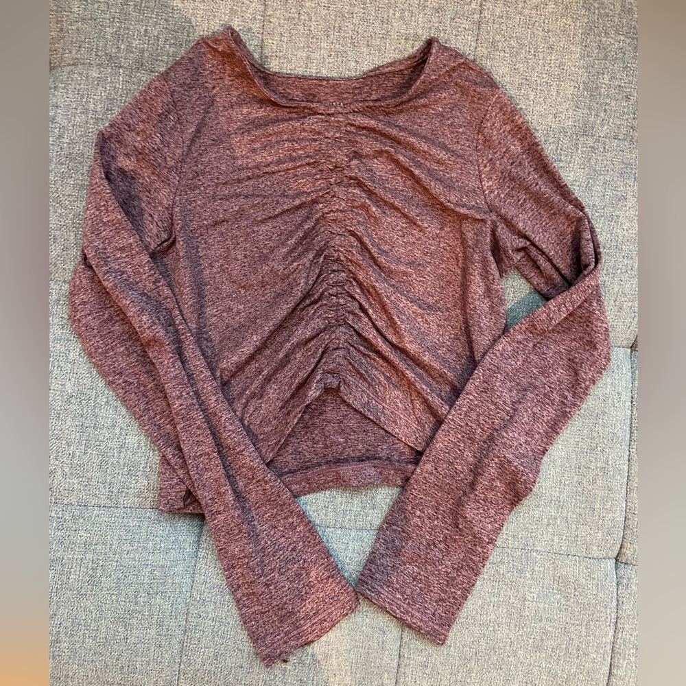 Athleta girl downtime ruched top medium 8/10